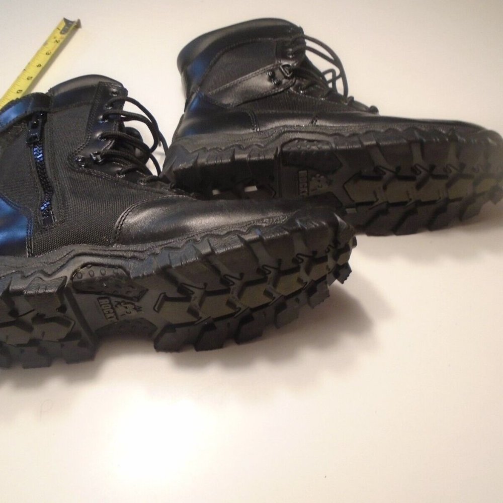 Mens rocky alpha force 8 inch boots black size 11